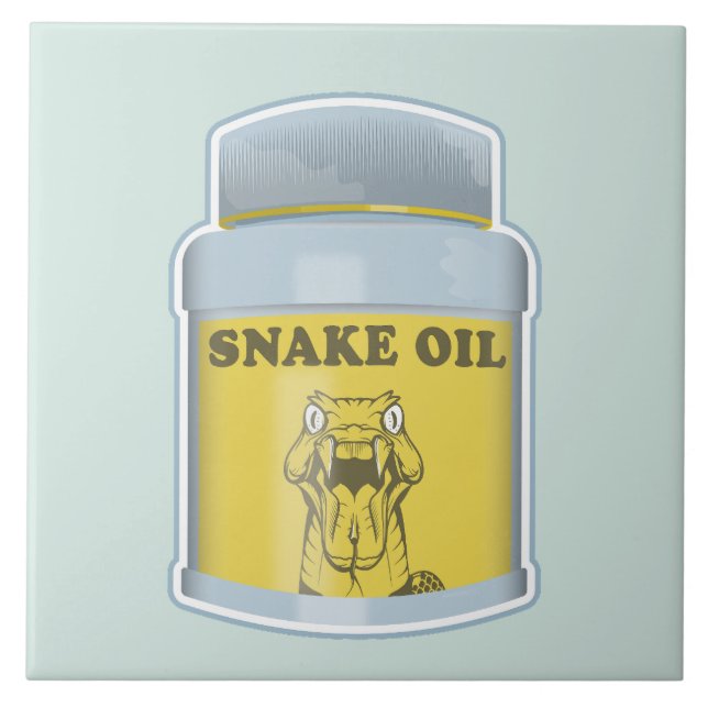 Snake oil alternative medicine tile (Front)