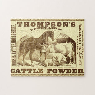 Snake Oil and Old Ads 1 Jigsaw Puzzle