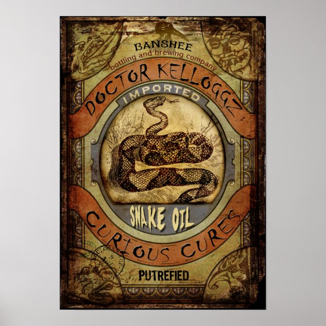 Snake Oil Poster (Front)