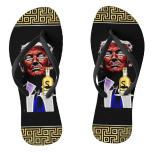 Snake Oil Salesman Flip Flops