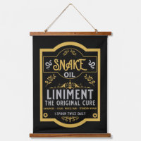 Snake oil salesman funny gifts for sales people  