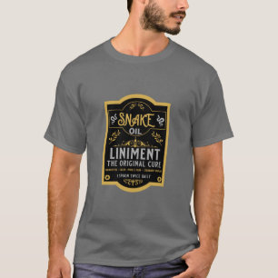 Snake oil salesman funny gifts for sales people   T-Shirt