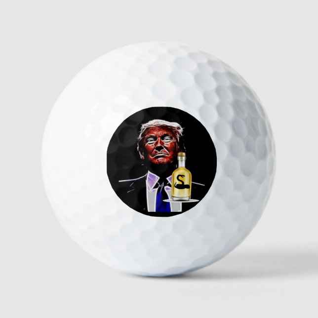 Snake Oil Salesman Golf Balls (Front)