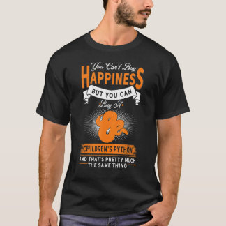 Snake Owner Can't Buy Happiness But Childrenu2019s T-Shirt