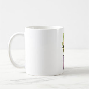 Snake Plant Kawaii Indoor Plant Mug