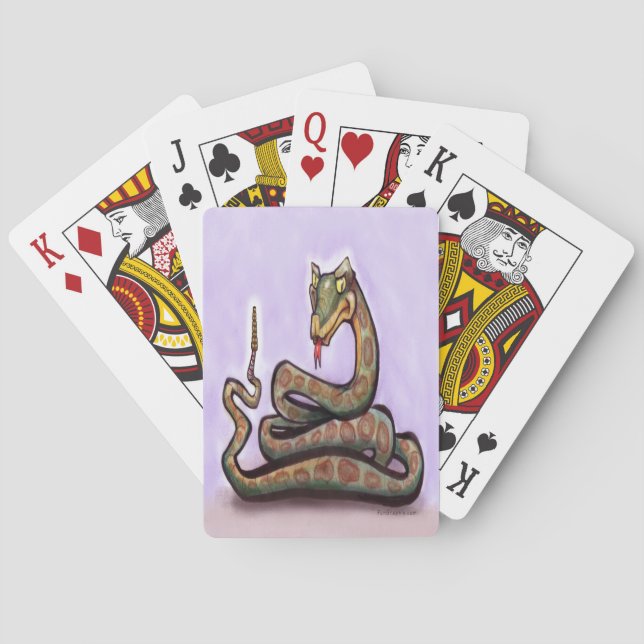 Snake Playing Cards (Back)