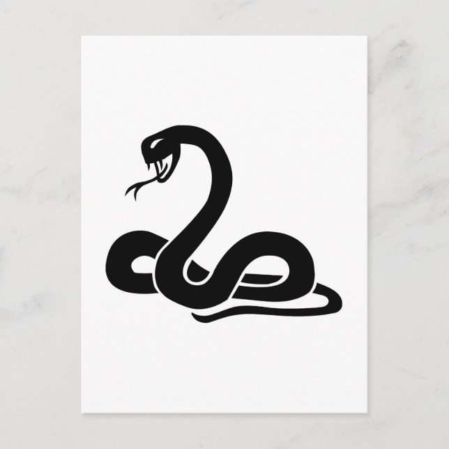 Snake Postcard (Front)