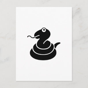 snake postcard