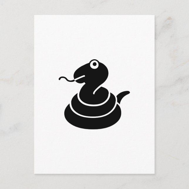snake postcard (Front)