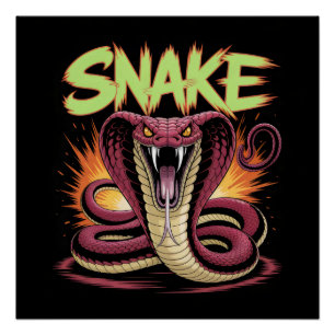 Snake. Poster