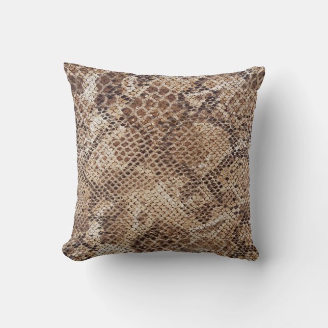 Snake Print Cushion (Front)