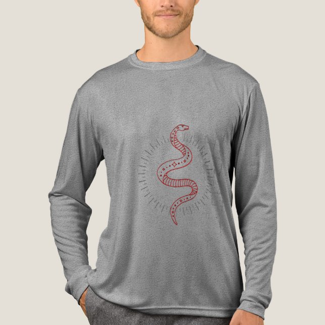 snake printed shirt (Front)