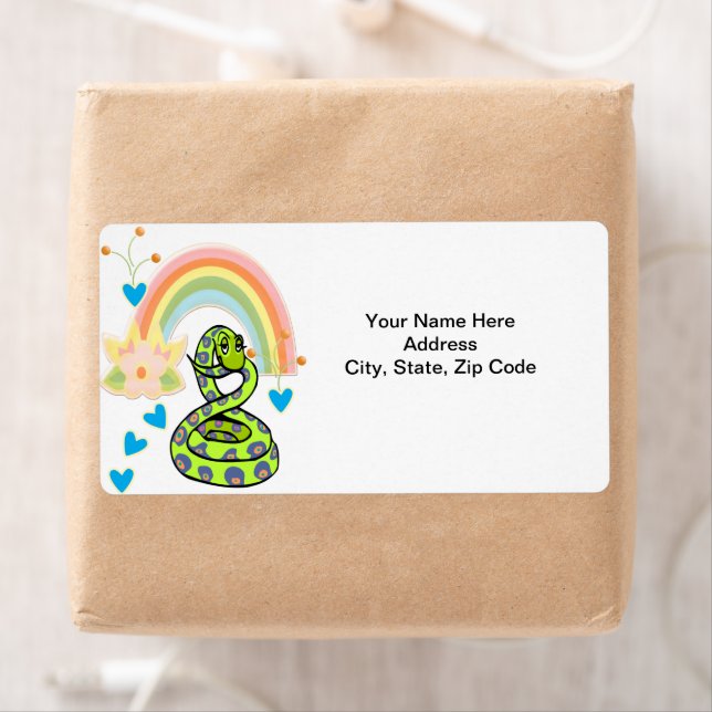 Snake Rainbow Labels (Insitu)