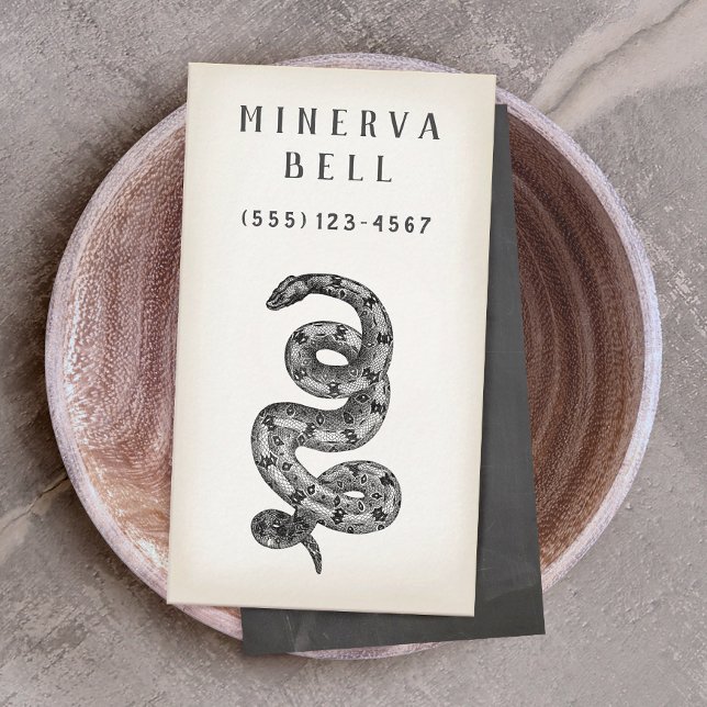 Snake Reptile Calling Card (Creator Uploaded)