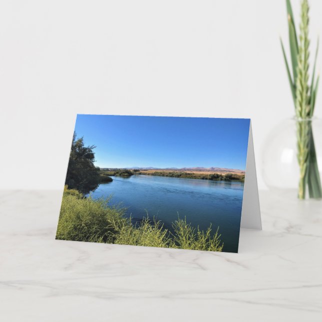 Snake River, Melba, ID Card (Front)