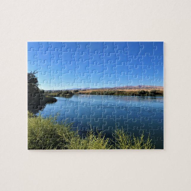 Snake River, Melba, Idaho Jigsaw Puzzle (Horizontal)