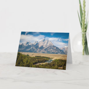 Snake River Overlook   Grand Teton National Park Card