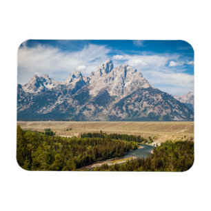 Snake River Overlook   Grand Teton National Park Magnet