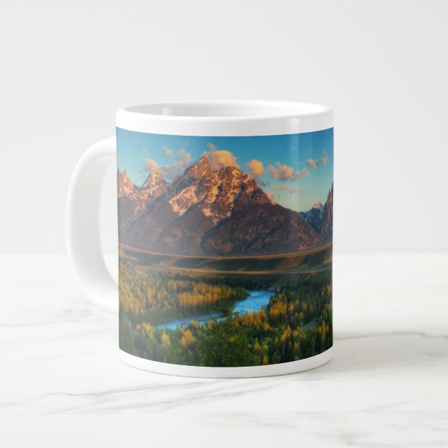 Snake River Overlook Large Coffee Mug (Front Left)