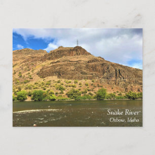 Snake River, Oxbow, Idaho Postcard