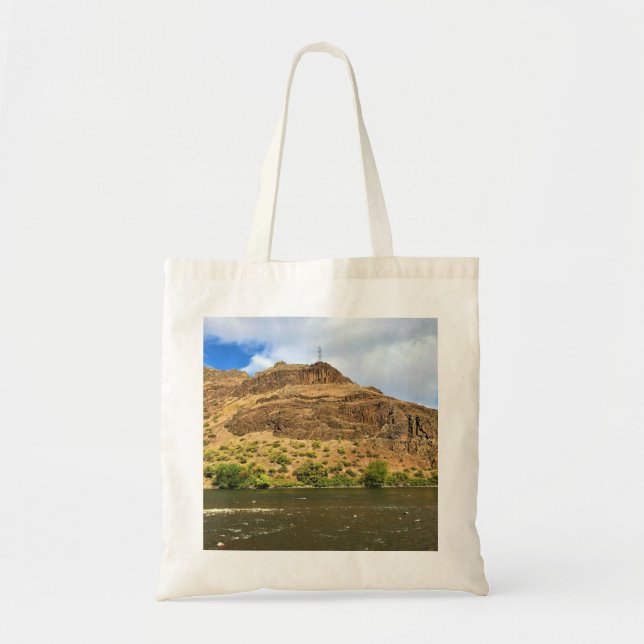 Snake River, Oxbow, Idaho Tote Bag (Front)