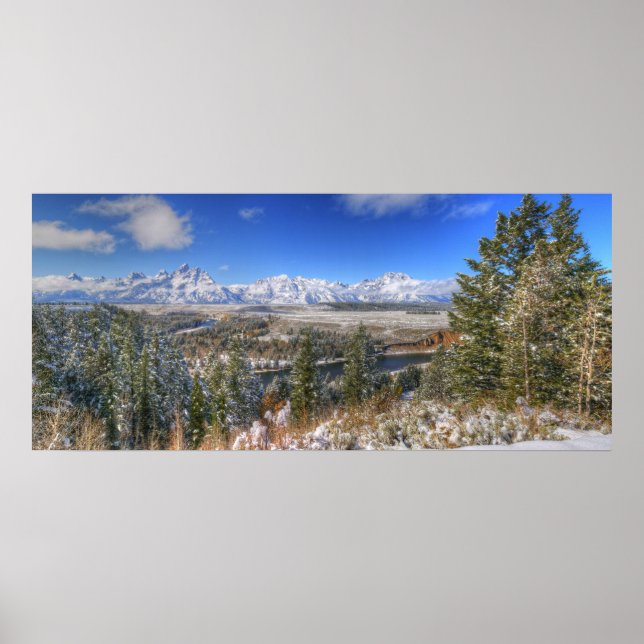 snake river pano___HDR Poster (Front)