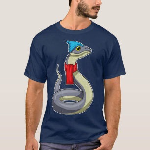 Snake Scarf Beanie T-Shirt