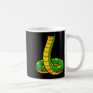 Snake Shirt Adult Men Women Kids Green Body Snake Coffee Mug