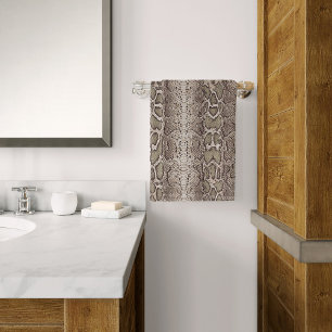 Snake Skin Animal Print Hand Towel