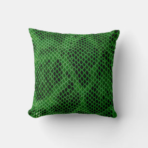 Snake skin background cushion