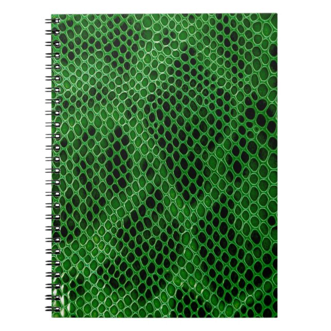 Snake skin background notebook (Front)
