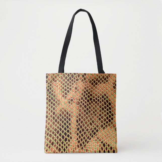 Snake skin background tote bag (Front)