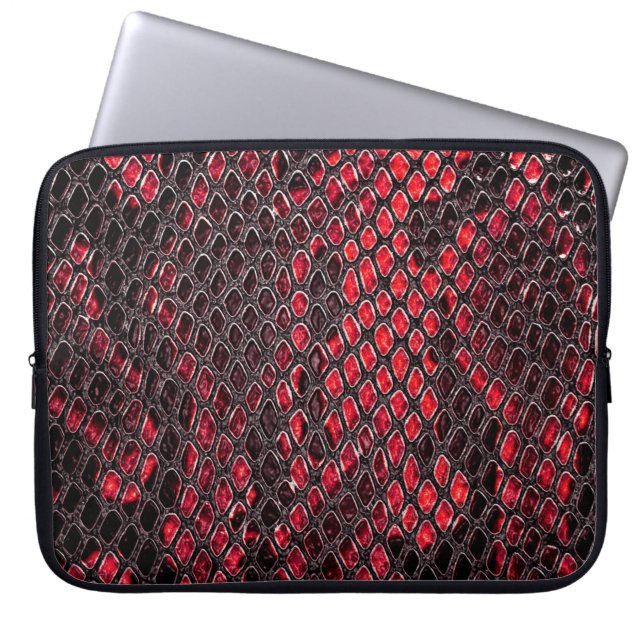 Snake skin, can use as background laptop sleeve (Front)