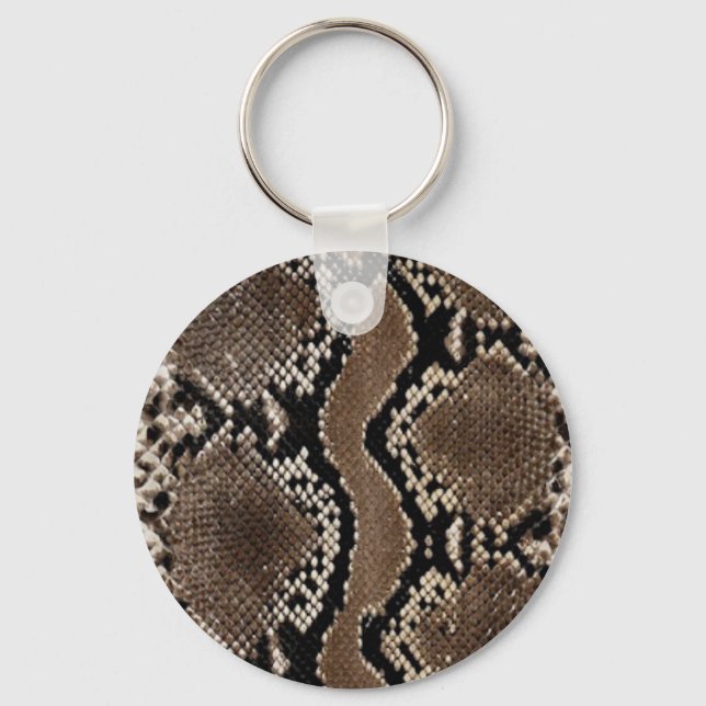 SNAKE SKIN DESIGN KEYCHAIN (Front)