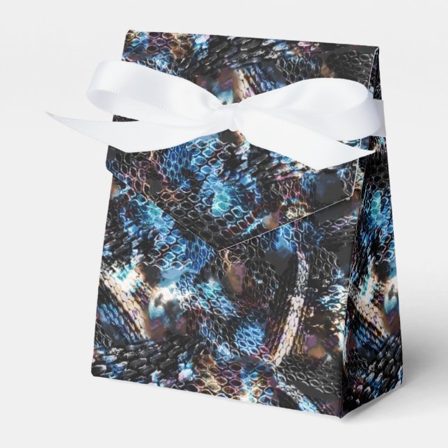 Snake skin favour box (Front Side)