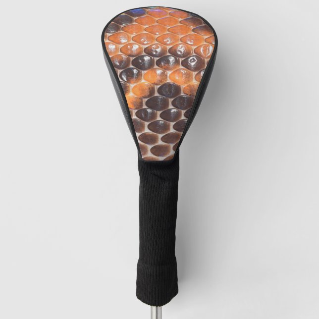 Snake Skin Golf Head Cover (Front)