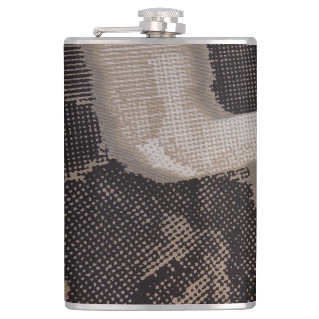 SNAKE SKIN HIP FLASK (Front)