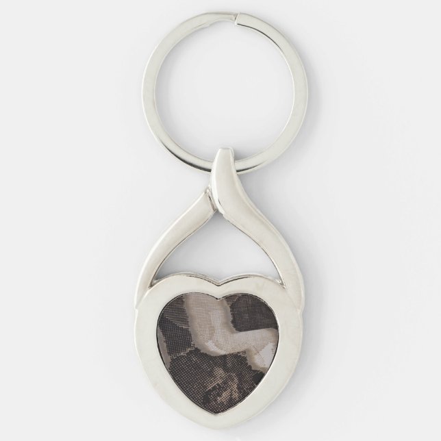 SNAKE SKIN KEY RING (Front)
