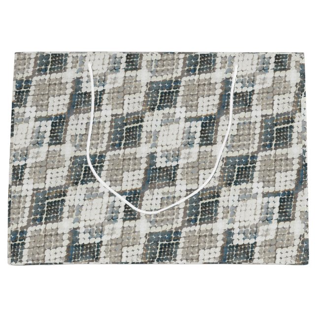 Snake skin large gift bag (Front)