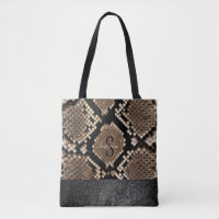 Snake Skin & Leather Monogram