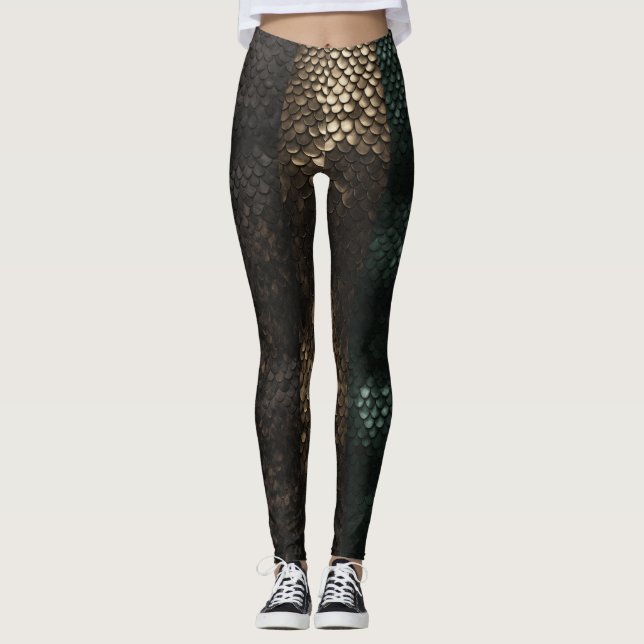 Snake skin leggings (Front)