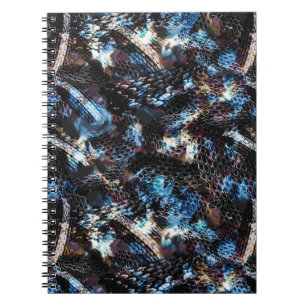 Snake skin notebook