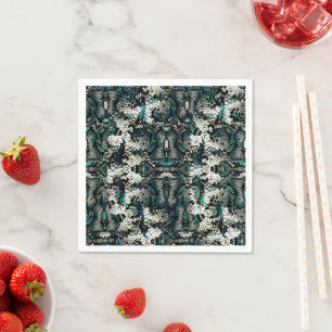 Snake Skin Pattern  Napkin