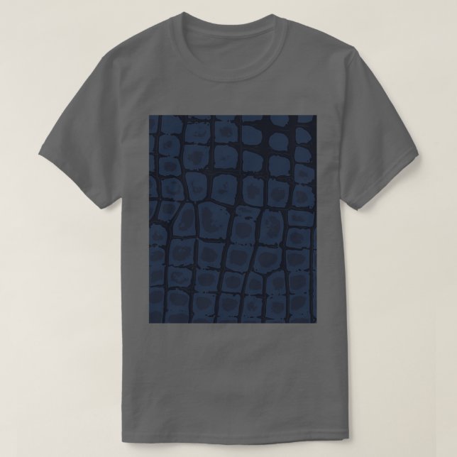 Snake Skin Pattern Reptile Leather Texture Gift Gr T-Shirt (Design Front)