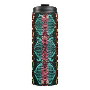 Snake skin print. snake Pattern. Animal print. Col Thermal Tumbler