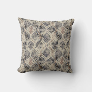 Snake skin, Python, Anaconda, skin, reptile, Cushion