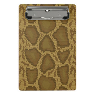 Snake skin, reptile pattern mini clipboard