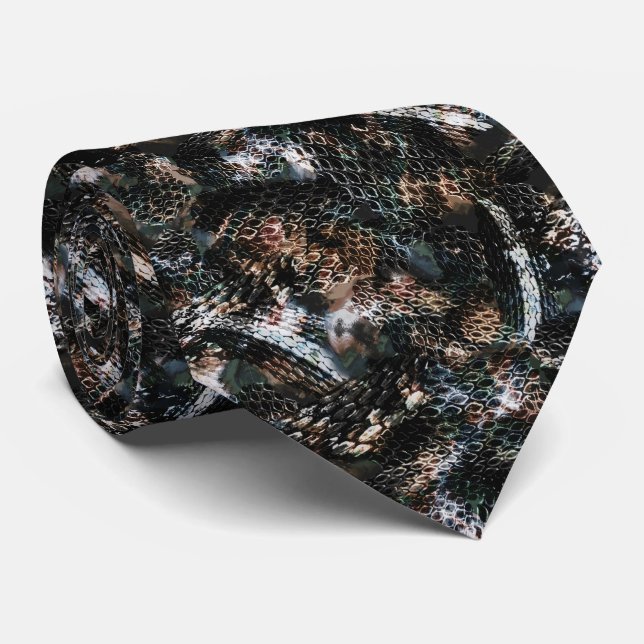 Snake skin tie (Rolled)