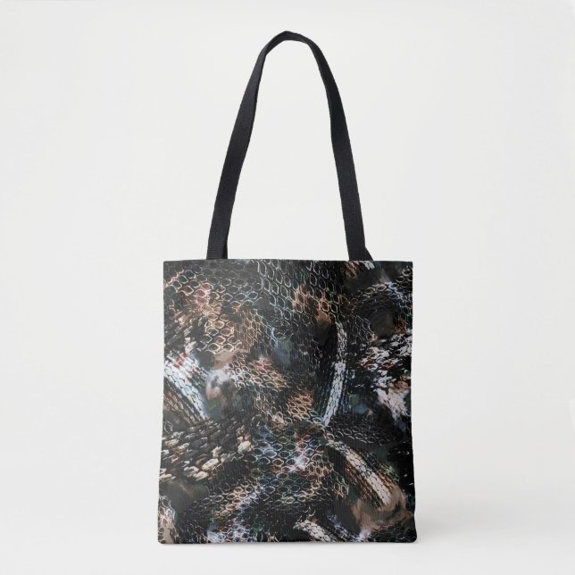 Snake skin tote bag (Front)