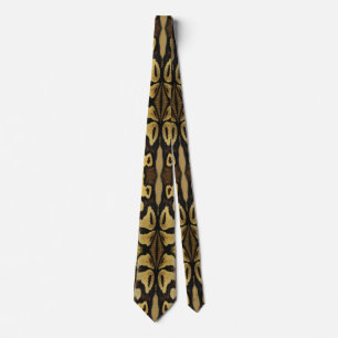 Snake Skin Wild Animal Print Novelty Neck Tie
